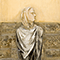 Statua sulla facciata del Palazzo Valori gi� Altoviti, Firenze.