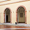 Il cortile del Rettorato dell'Universit� di Siena.
