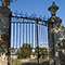 L'ingresso storico del Giardino di Villa Arceno, Castelnuovo Berardenga.