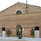 L'ingresso del Museo Tematico del Paesaggio a Castelnuovo Berardenga.