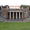 Terrazzo e scalinate nel Giardino di Villa Chigi Saracini, Castelnuovo Berardenga.