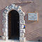 Ingresso del Museo Civico Archeologico delle Acque di Chianciano Terme.