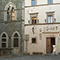 Palazzo comunale di San Casciano dei Bagni, antica sede della Farmacia.