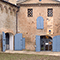 Ingresso del Museo della Mezzadria di Buonconvento.