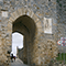Esterno della Porta Romea, Monteriggioni.