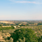 Panorama del Villaggio della Societ� Solvay e della fabbrica, Rosignano Marittimo.