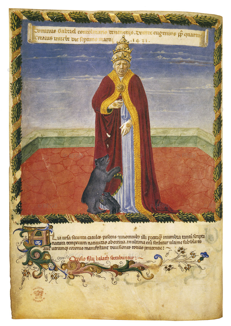 Vaticinia Pontificum, British Library, London, MS Harley 1340.