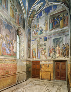 Interior of the Niccoline Chapel, Vatican Palace.