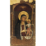 The Madonna and Child under a Canopy