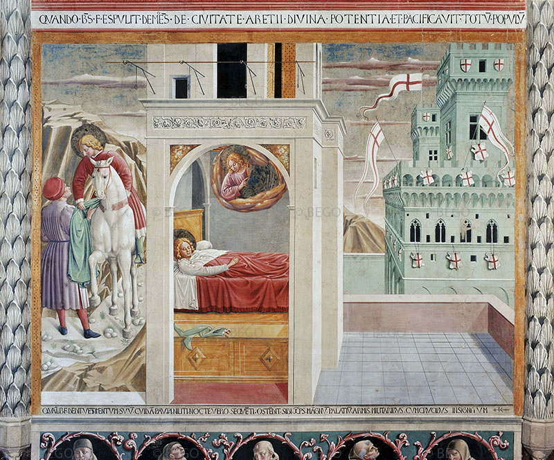 The Dream of the Palace, Church of St. Francis, Montefalco.
