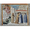 L’Incontro di san Francesco e san Domenico,  chiesa di San Francesco, Montefalco.