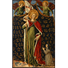 Sant'Orsola, due angeli reggicortina e la donatrice, National Gallery of Art, Washington.