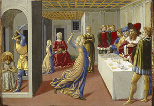 Banchetto di Erode, National Gallery of Art, Washington.