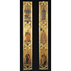 Pilastri con figure di Santi, Galleria dell'Accademia, Firenze.
