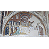 Saint Augustine, Appointed Bishop, Blesses the People of Hippo, Church of St. Augustine, San Gimignano.