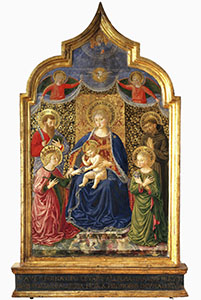 Sposalizio mistico di Santa Caterina, Pinacoteca Comunale, Terni.