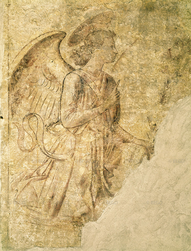 The Annunciation (sinopia painting), Camposanto (Graveyard), Pisa.