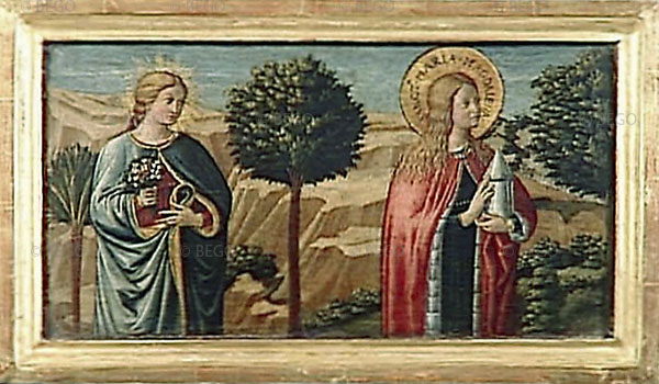 Saint Fina and Saint Mary Magdalene, Petit Palais Museum, Avignon.