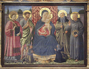 Madonna in trono e santi, Museo dell'Opera del Duomo, Pisa.