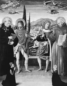 Altarpiece of the Four Saints, Metropolitan Museum of Art, New York.