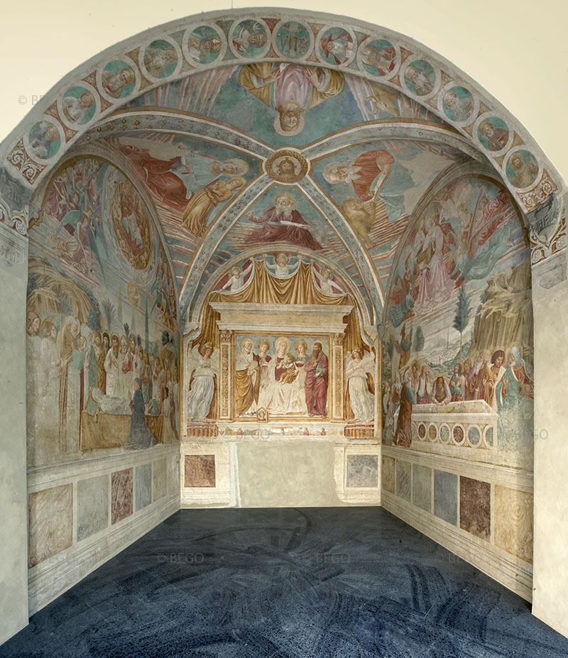 Tabernacle of the Madonna of the Cough, Benozzo Gozzoli Museum, Castelfiorentino.