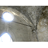Dettaglio dell'interno del  tabernacolo della Madonna della Tosse, Castelfiorentino.