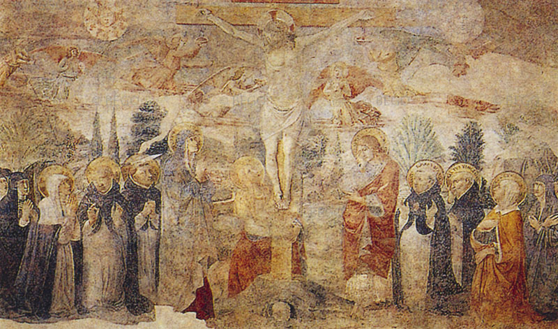 Crocifissione e santi, Museo Nazionale di San Matteo, Pisa.