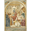 The Nativity of the Virgin, Tabernacle of the Visitation, Benozzo Gozzoli Museum, Castelfiorentino.