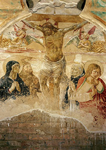 Tabernacle of Legoli, Crucifixion.