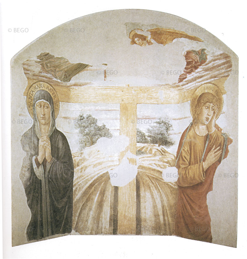 La Vergine e san Giovanni, dalla chiesa di San Benedetto in Ripa d'Arno, Cassa di Risparmio, Pisa.