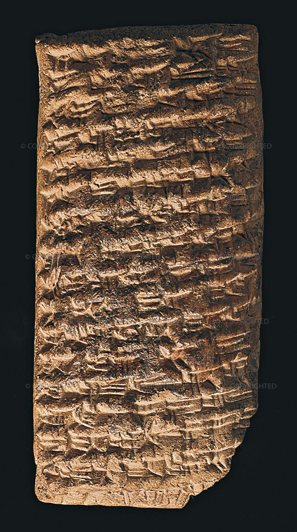 Tablet with letter to Assyrian King Esarhaddon