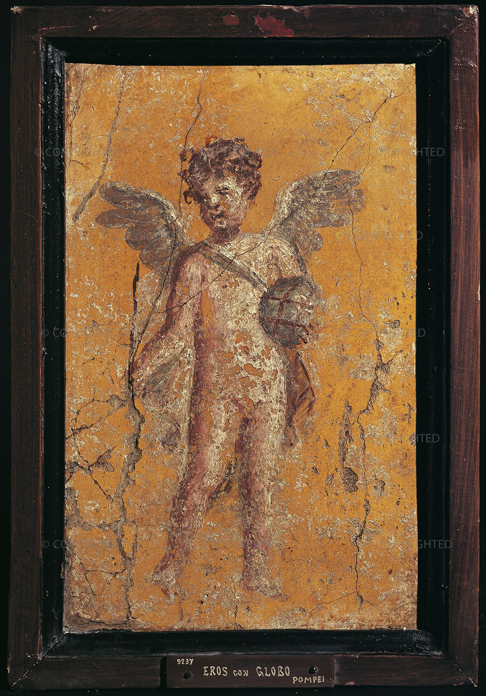 Cupid with sphere