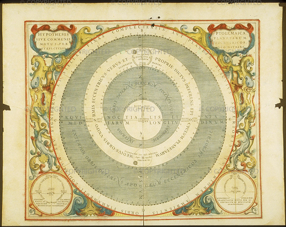 Andreas Cellarius, Atlas coelestis seu Harmonia Macrocosmica - pl. 15