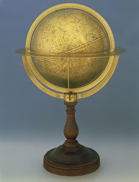 Ibrâhîm ibn Sa‘îd al-Sahlî al-Wazzân, Celestial globe