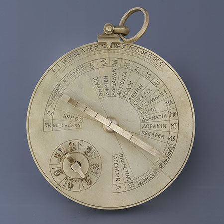 Byzantine sundial-cum-calendar - Working reconstruction