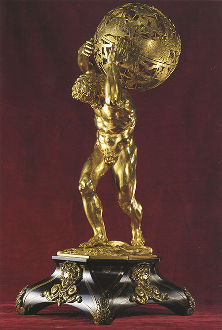Vincenzo de’ Rossi (attr.), Hercules with celestial sphere