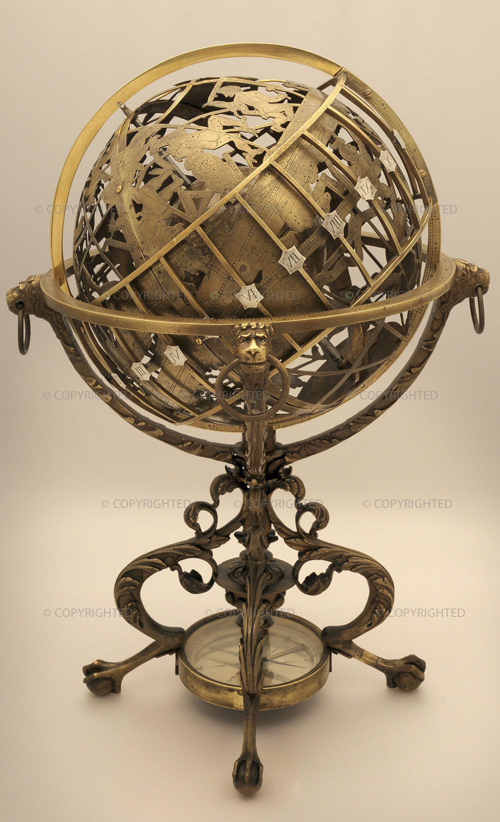 Anonymous, Mechanical celestial and terrestrial globe