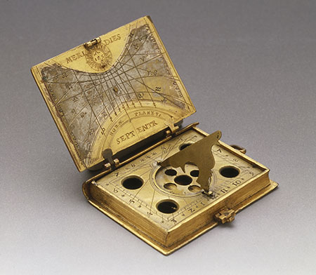 Anonymous, Missal-shaped sundial