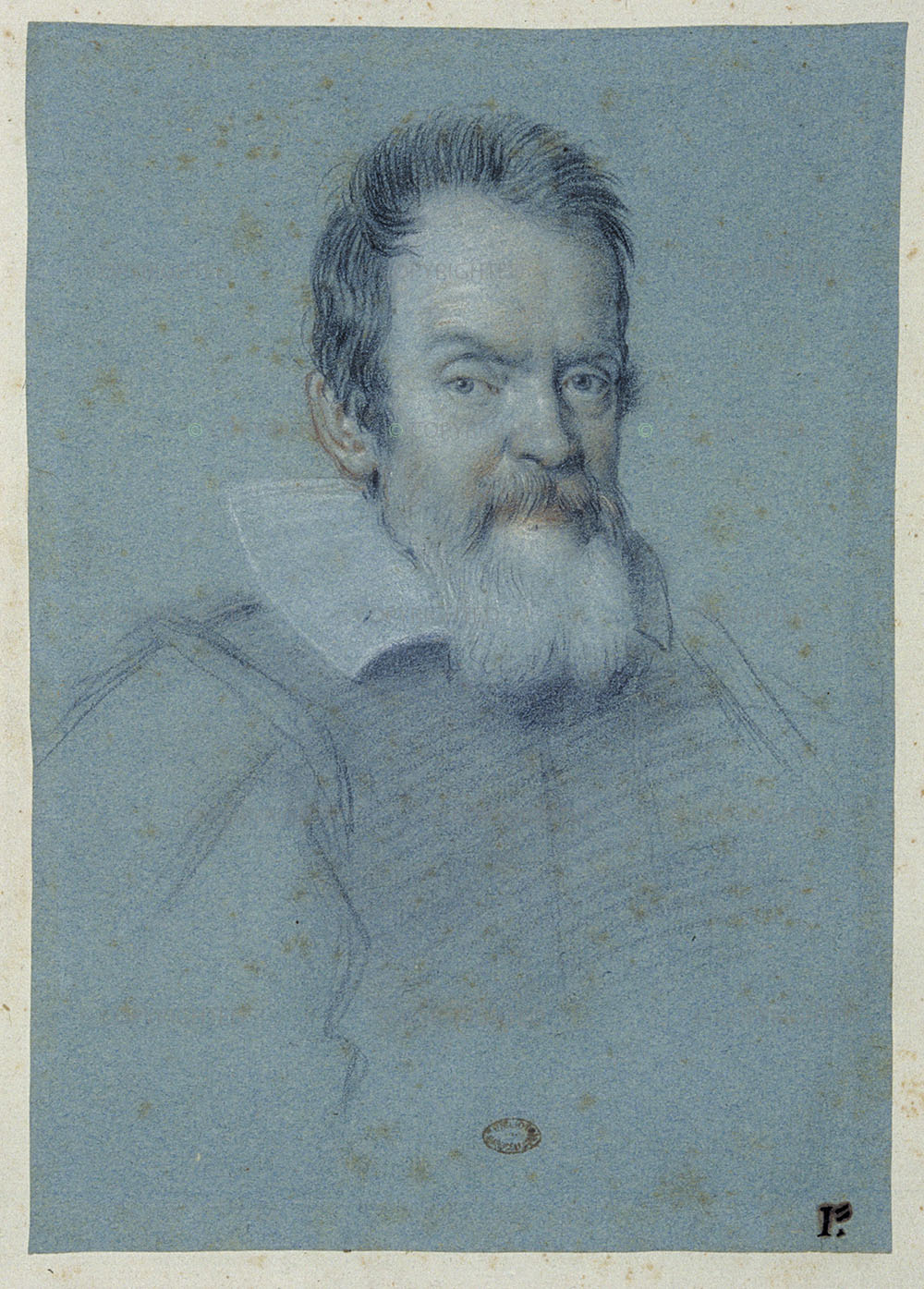Ottavio Leoni, Portrait of Galileo Galilei