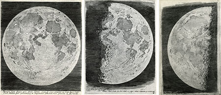 Claude Mellan, Pierre Gassendi, Three maps of the Moon