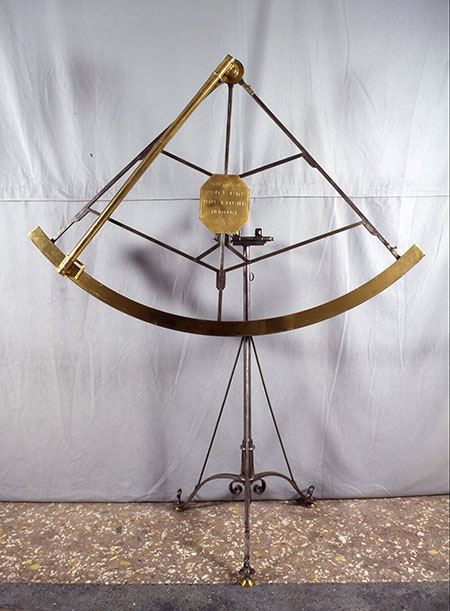 Sante Menini, Mobile astronomical quadrant