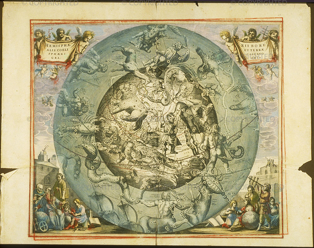 Andreas Cellarius, Atlas coelestis seu Harmonia Macrocosmica - pl. 27