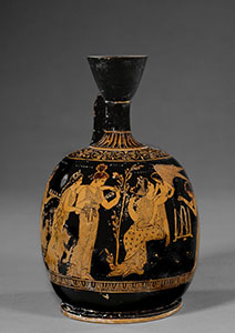 Attic lekythos with "Aphrodite in the gardens"