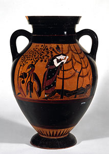 Black-figure Attic amphora