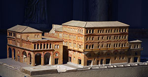Grande casa ad appartamenti di Ostia