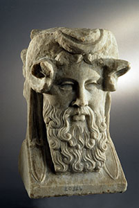 Two-faced herma of Jupiter Amon