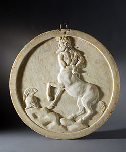 Oscillum with centaur