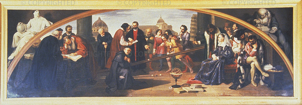 1839 ca., Olio su tela, cm 113 x 265, Pisa, Presidenza della Facolt d’Ingegneria