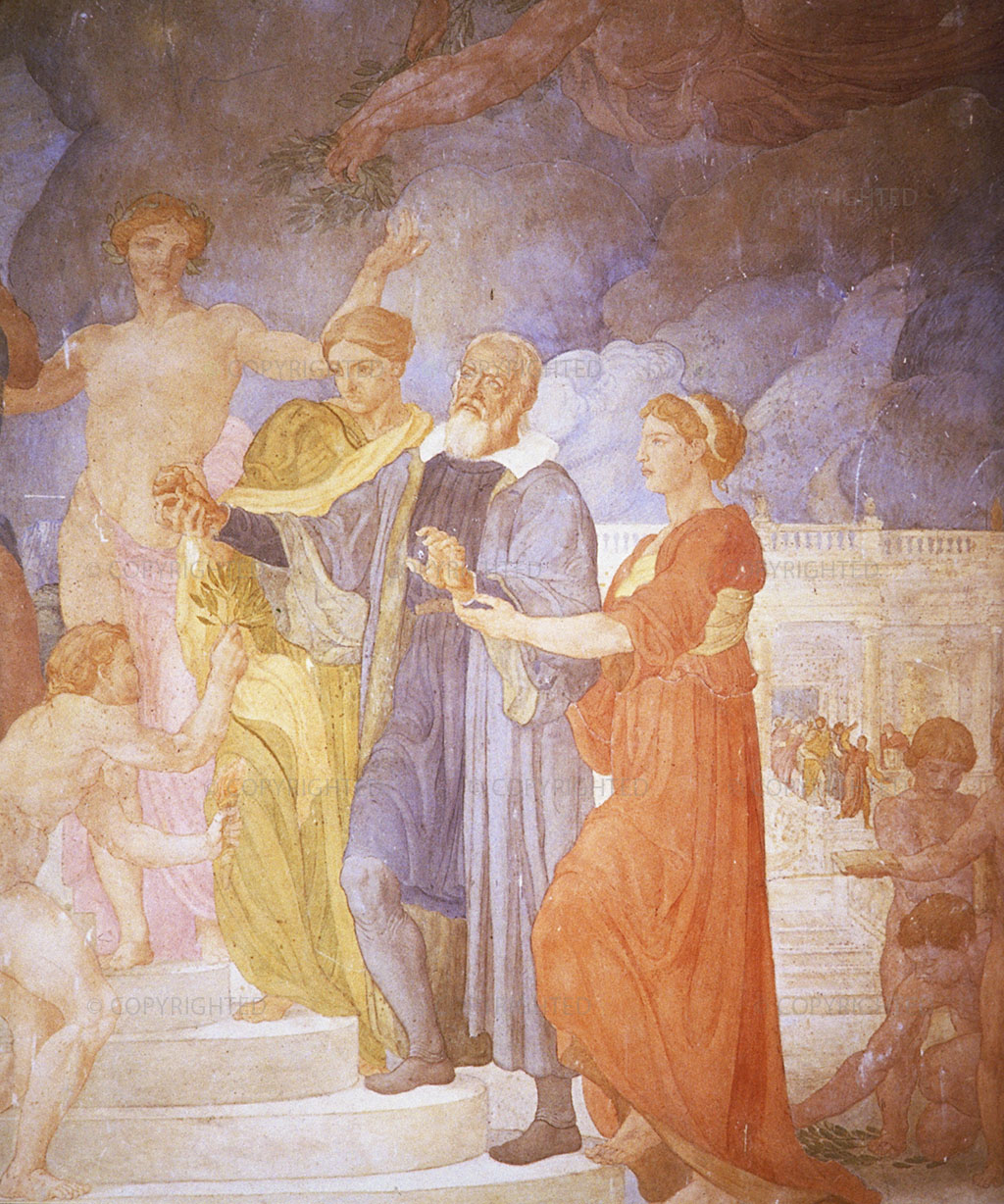 1917-1922, Fresco, Pisa, Palazzo della Sapienza, New Main Hall