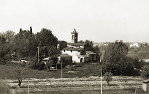 Il borgo di San Pantaleone a San Pantaleo, 1975.